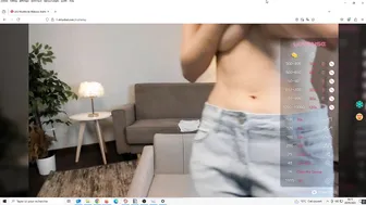 ARAHAILEY shows her tits in pvt HD