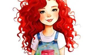 Perfect Brazilian Redhead show 5