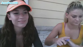 lucasandanna  webcam show with Huge Toy