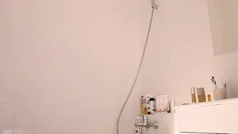 AstekAngel Hot doll strips in the kitchen