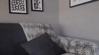 mirah Luscious doll sits on dildo