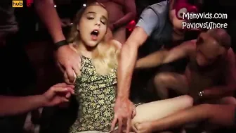 Cloe Palmer in night club