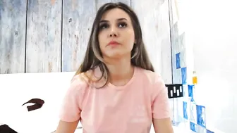 nelliecute Skinny beauty pulls pussy