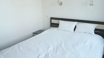 porn hd cute girl caresses her charms