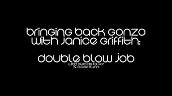 Janice Griffith, coquette fingering pussy in the chamber