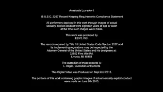 Brit Anastasia Lux the female is crustaceans and fucked in pussy