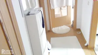 LauraParadise the insistent babe caresses her charms