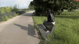 CaroCream blonde slut poses nude