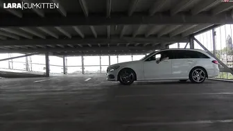 Lara-Cumkitten hot female riding a sex toy