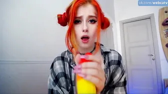 Emmbielle busty babe posing naked