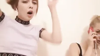 TreshGirls titty  cam girl  jerks off in  private e