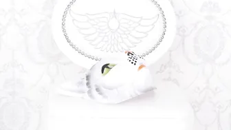 Nancy naughty female caresses shaved cunt