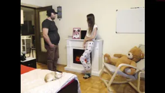 daddy_babygirlll luxurious chick caresses breast