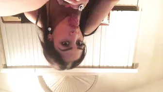 daddy slave busty aunt masturbates pussy sex toy