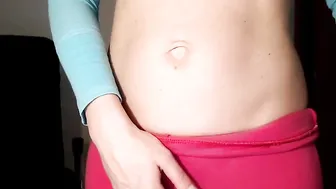 dd_alex  elegant hottie caresses the cap and shows the chest