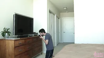 Arabelle Raphael manyvids with a toy in the pussy