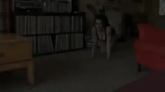 Arabelle Raphael manyvids adorable lady caresses shaved cunt