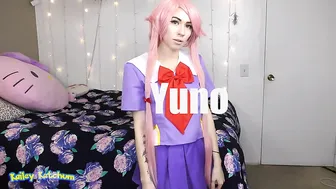 Mirai Nikki manyvids stewardess jerks off and shows tattoos