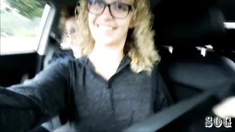 GingerBanks manyvids busty babe gently caresses her pussy