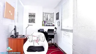 couplexhorny young bitch masturbates pussy