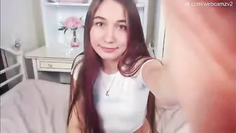 ambertan horny nymph flirts in french