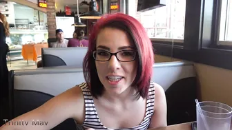 TrinityMay33 manyvids public flashing breakfast 3 porn stores