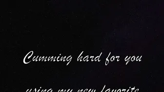 Natasha Grey ManyVids Clit Sucking Vibrator