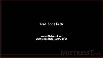 clips4sale Mistress T - red boot fuck 720p
