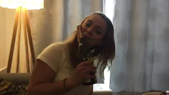 Anissa Kate shy girl exposes beautiful tits