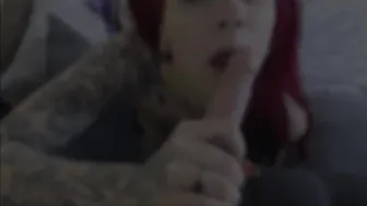 Loretta Rose  black-haired confused - having fun in fries