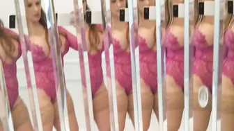 CARRIE LACHANCE ONLYFANS Bts photo shoot in my fan favorite lingerie