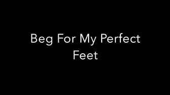 jamie valentine beg for my feet