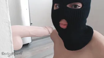 darlingrosette eager ski mask blowjob