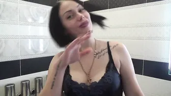 Mistress Misha Goldy Publick SPH infront of your first love