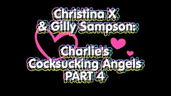 Christina X 2 Cock Sucking Angels  Part 4