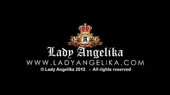 LADYANGELIKA _ Black Pantyhose Argyle Socks Feet Leg Tease With Jerk Off Instructions