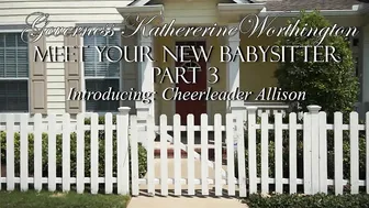 GOVERNESS KATHERINE WORTHINGTONMeet Your New Babysitter 3