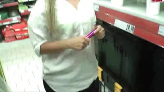 mydirtyhobby Selina-666 Anal und Pussygeil im Supermarkt