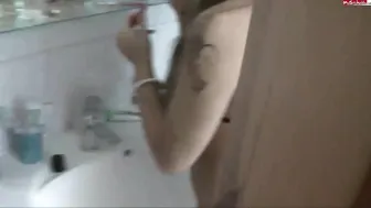 Selina-666 AO Arschfick mit 19j?дhrigen Nachbarslummel