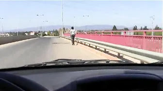 mydirtyhobby African-flower Blowjob auf der Autobahn Per Anhalter mitgenommen