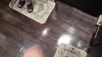 miss lingling bbw leather glove double milking cock 720p