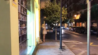 ivy roses supermarket partydress flashing highheel 720p