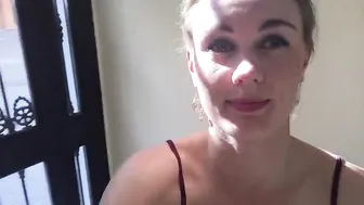 ivy roses riding my dildo in the staircase_480p