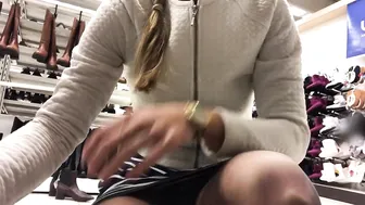 ivy roses sexy veggies in busy supermarket 720p