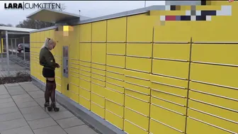 Lara CumKitten Straps Date an der FUCKSTATION Notgeiles Mistst?ңk weggefick 11.03.18