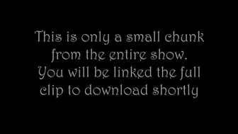 Cattie 44 - First EVER Webcam Show Messy Creampies