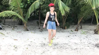lolly_lips Sexy Training with Crazy Coach Part 2 on the Beach 0480p
