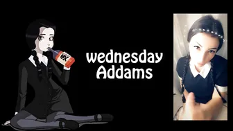 Emanuelly Raquel manyvids 261 - Wednesday Addams Suck Fucking Creampie