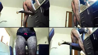 B_e_l_l_e_  Double sex toy Webcam Show