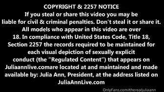 therealjuliaann How much do you like my lingerie 6760696